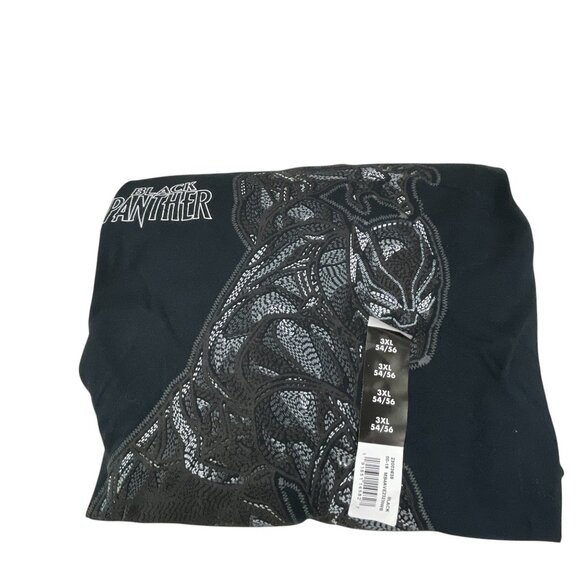 Marvel Avengers Men's Black Panther Tee Shirt 3XL Cotton Embroidered Gothic Logo - Picture 5 of 7